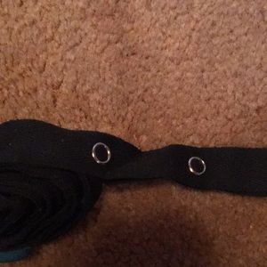 Vintage black snap trim sewing about 2.5 yards